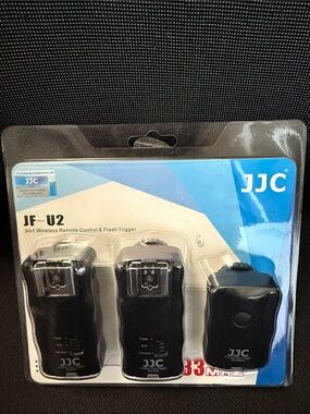 JJC JF-U2 Wireless Remote Control & Flash 433MHZ 3in 1 Wireless Remote Control m